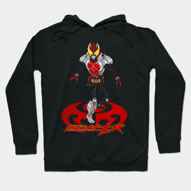 Kamen RIder Kiva Hoodie by OreBakemono